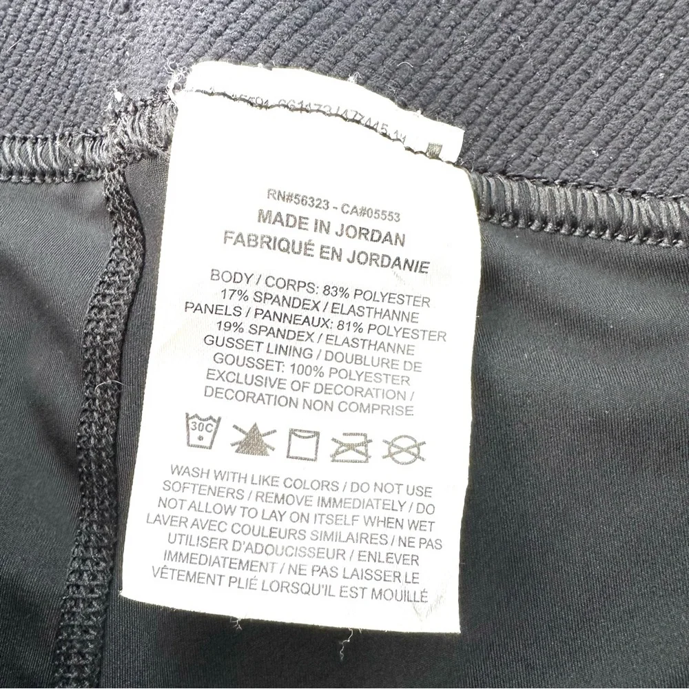 Nike Pro Dri Fit Women’s Sz S Black Activewear Compression Tights Mesh Hem Pants - Picture 8 of 13